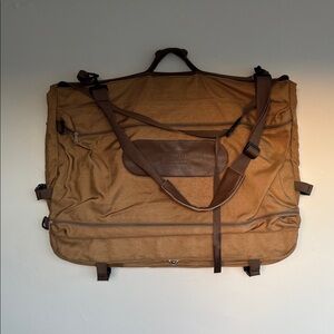 Eddie Bauer x Ford Bronco Vintage Limited Edition Tan Foldover Duffle Bag Nylon